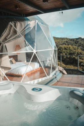 Ananta Forest - Glamping Dome - Hot Tub - Sunset & Gulf View